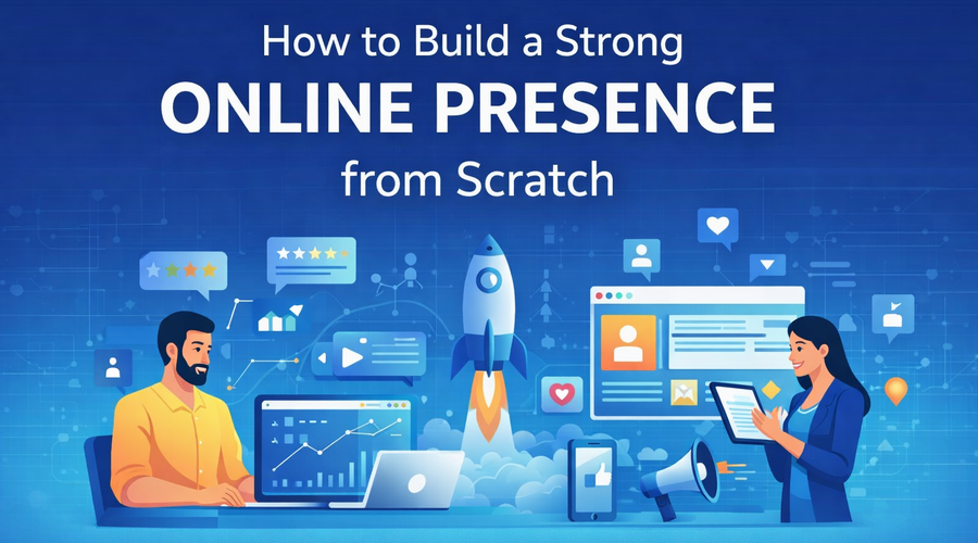 How to Build a Strong Online Presence from Scratch